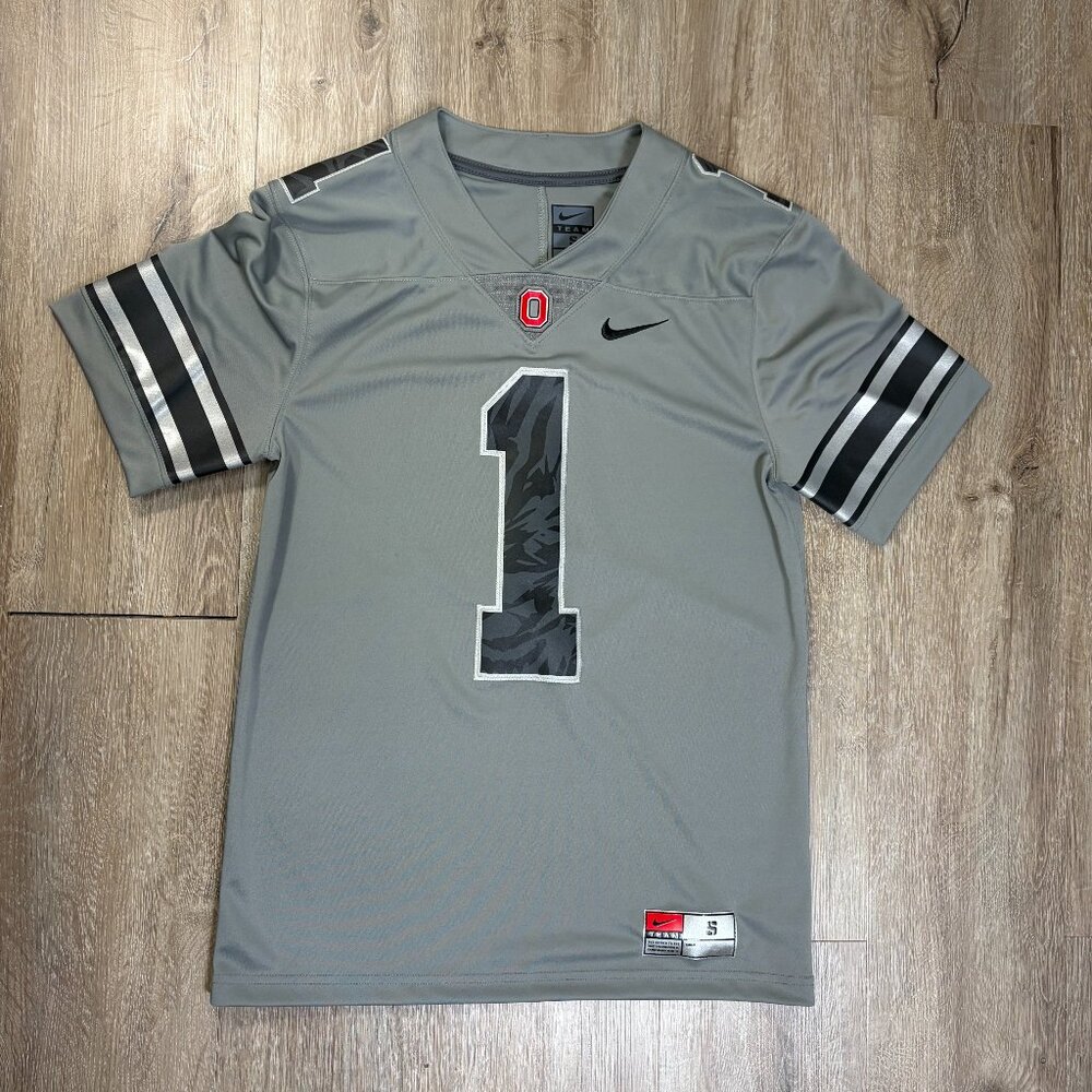 Nike The Ohio State 2017 Land Of The Wolves Jersey #1‎ Men’s Small Dri Fit RARE